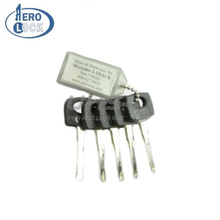 Aerolock AeroLock: Mercedes 2-Track S50HF-P Space & Depth Keys (MER3) AER-MER3